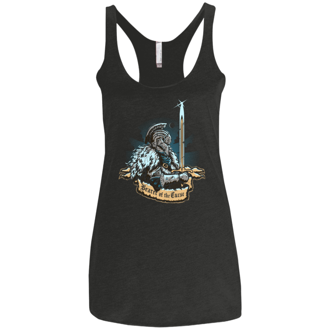 Bearer of the Curse Women's Triblend Racerback Tank