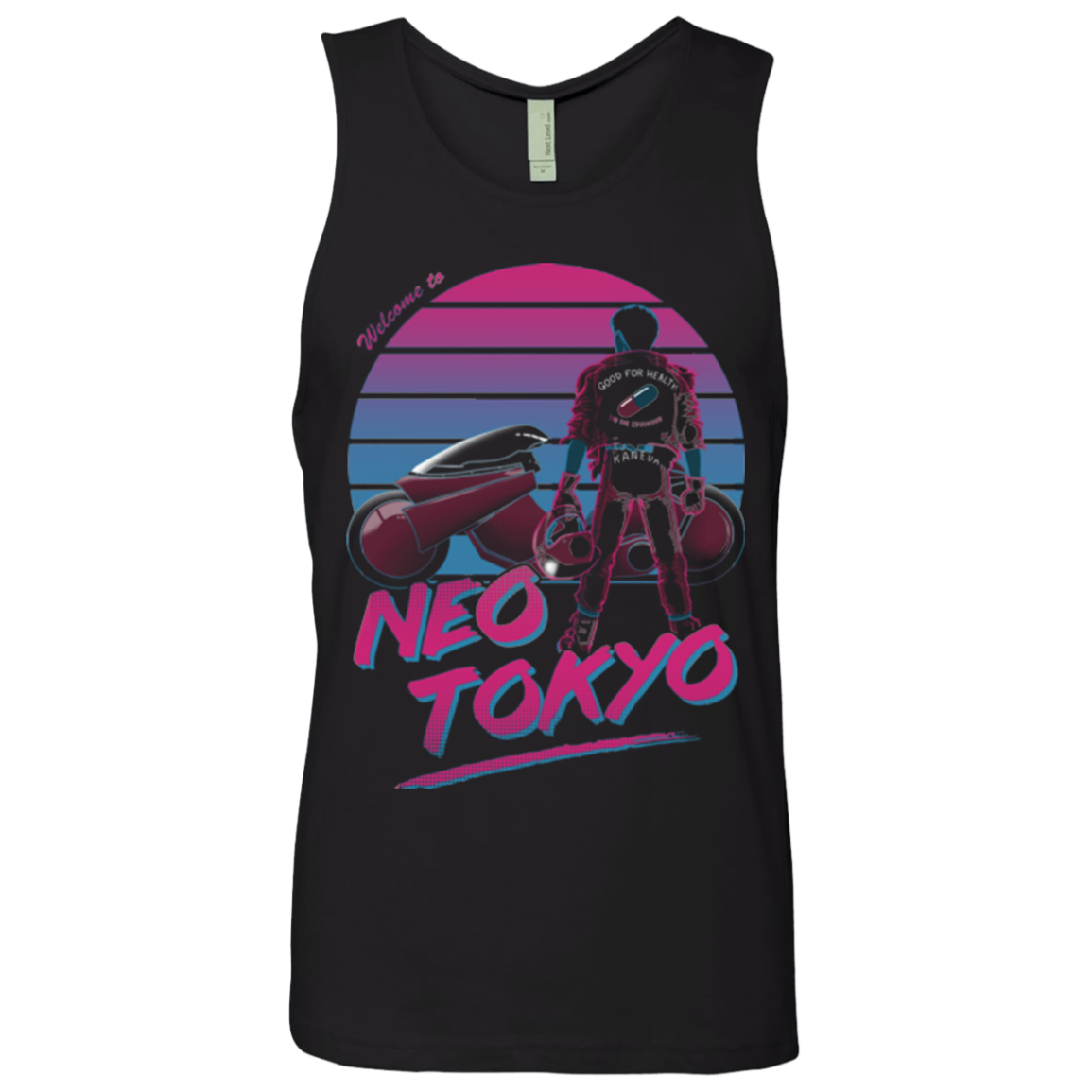 Welcome to Neo Tokyo Men's Premium Tank Top