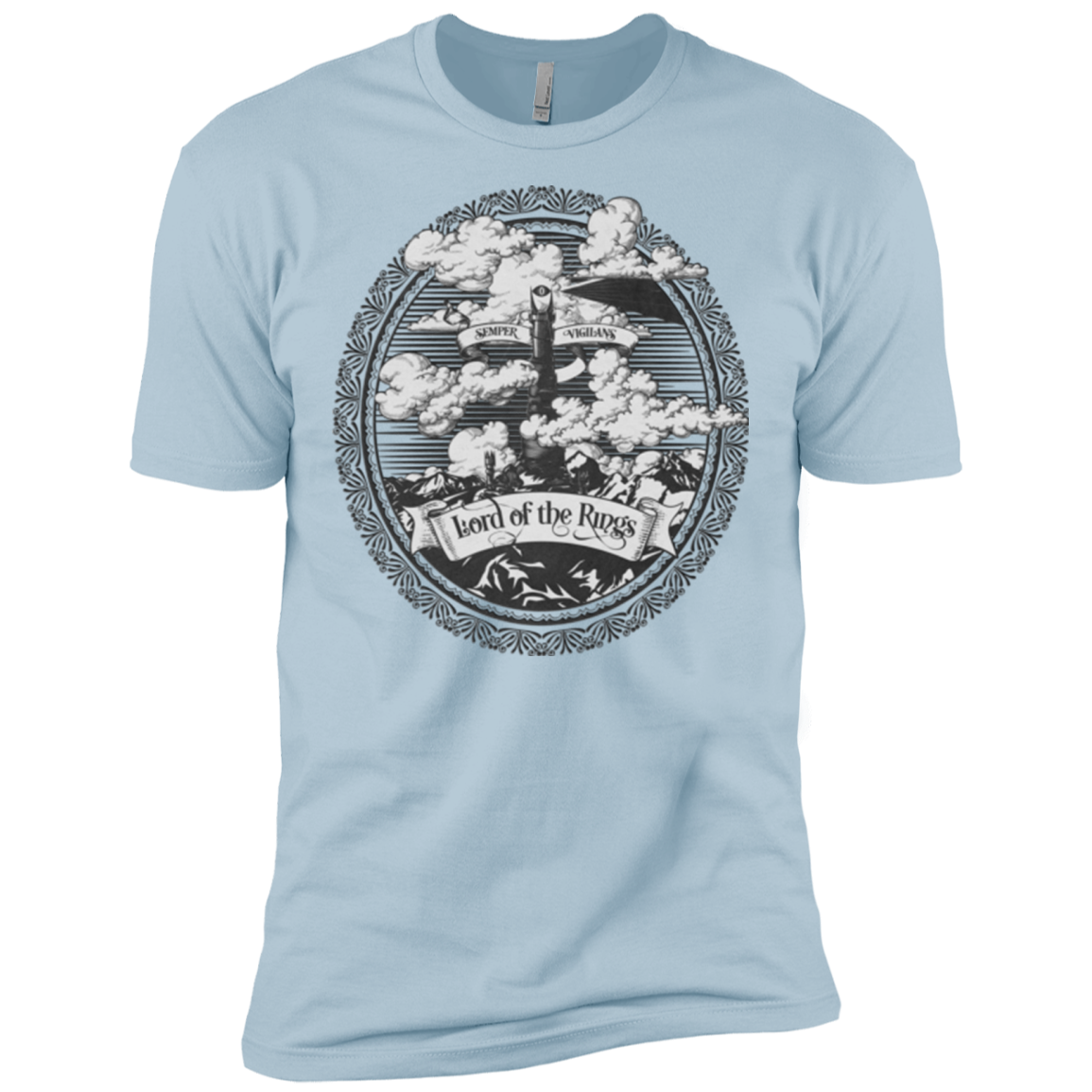 Vintage Mordor Tower Men's Premium T-Shirt