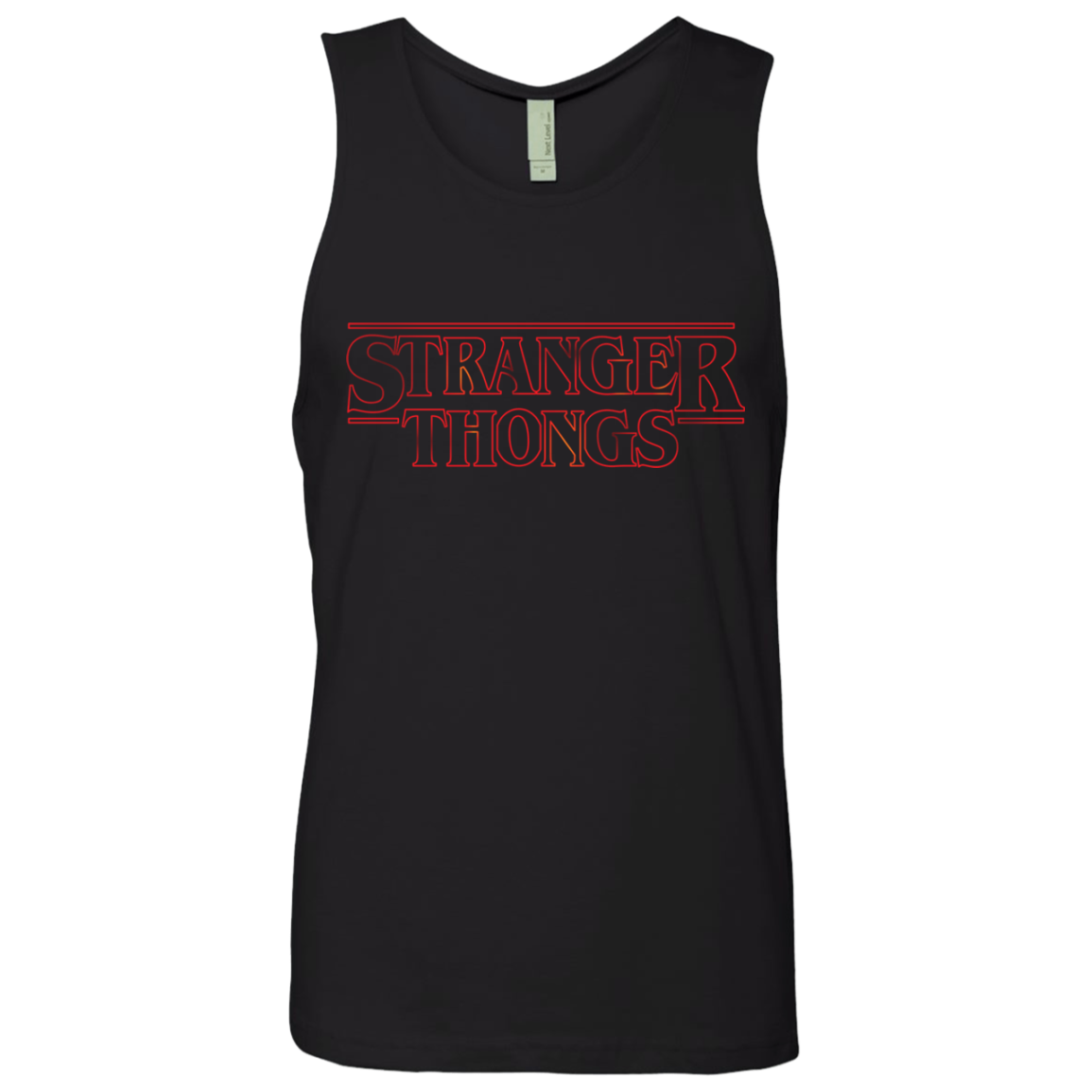 Stranger Thongs Men's Premium Tank Top