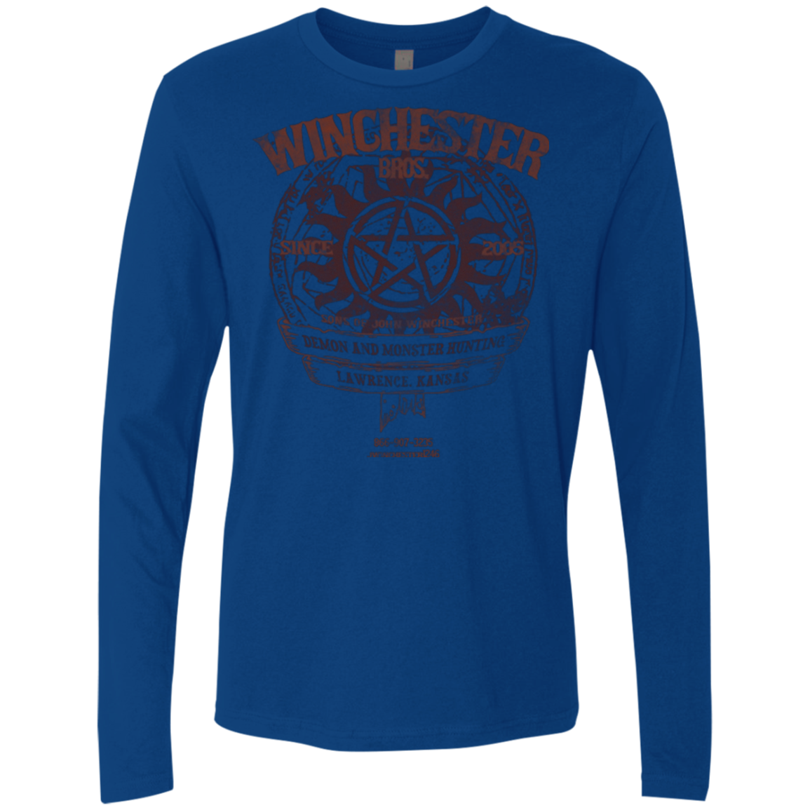 Winchester Bros Men's Premium Long Sleeve