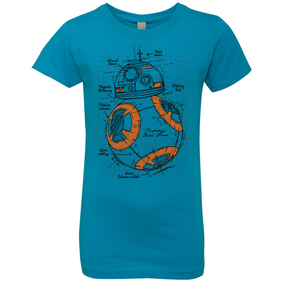 BB-8 Plan Girls Premium T-Shirt