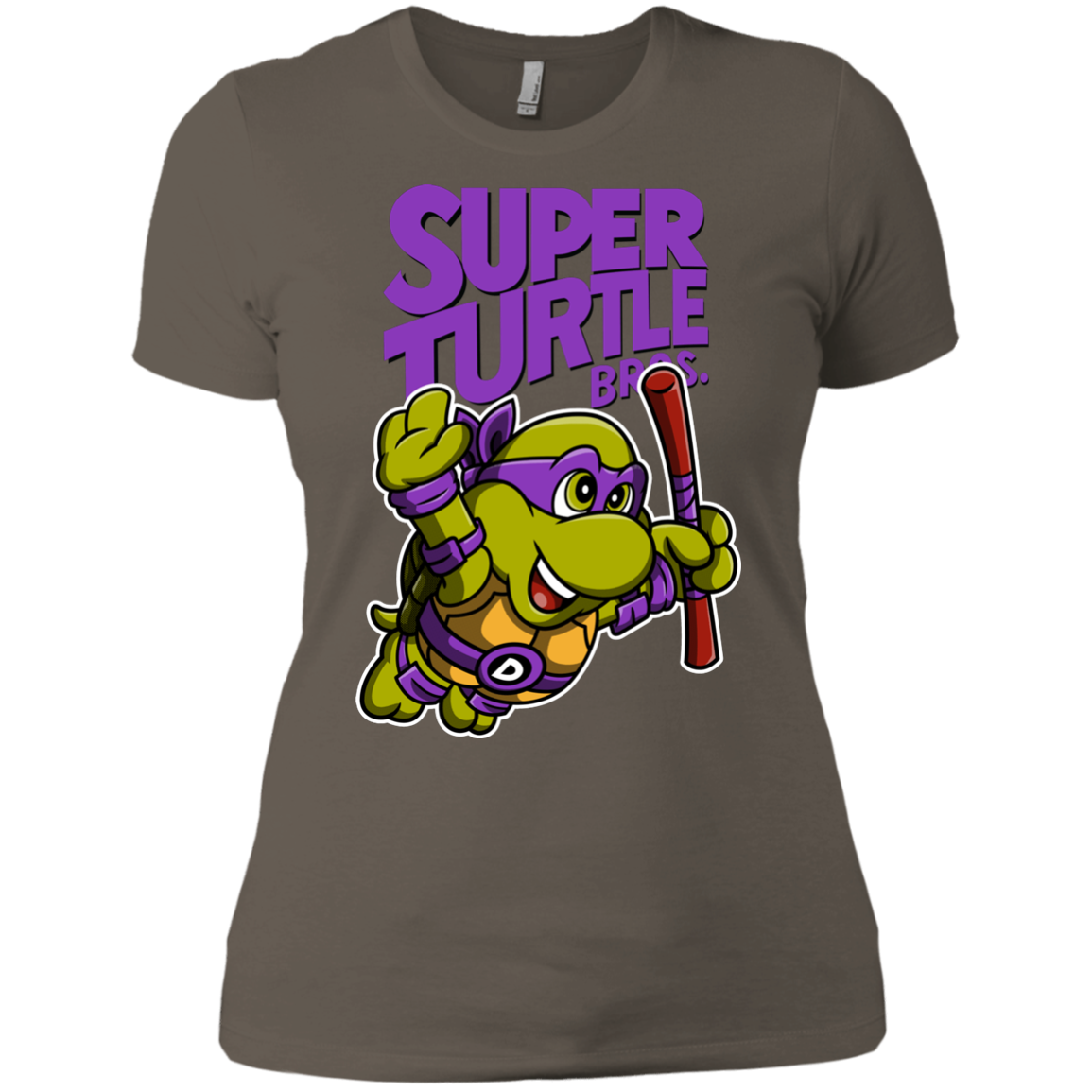 Super Turtle Bros Donnie Women's Premium T-Shirt
