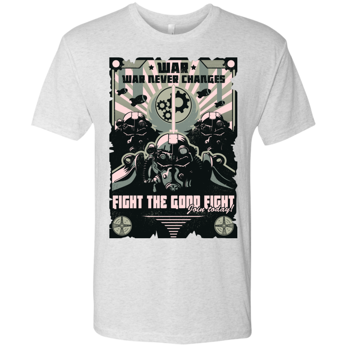 War Never Changes Men's Triblend T-Shirt
