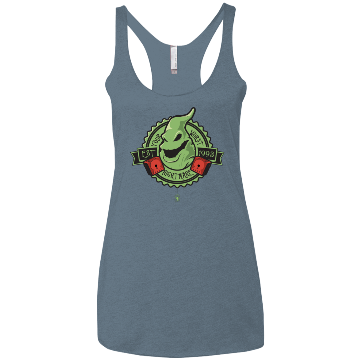YOUR WORST NIGHTMARE Women's Triblend Racerback Tank