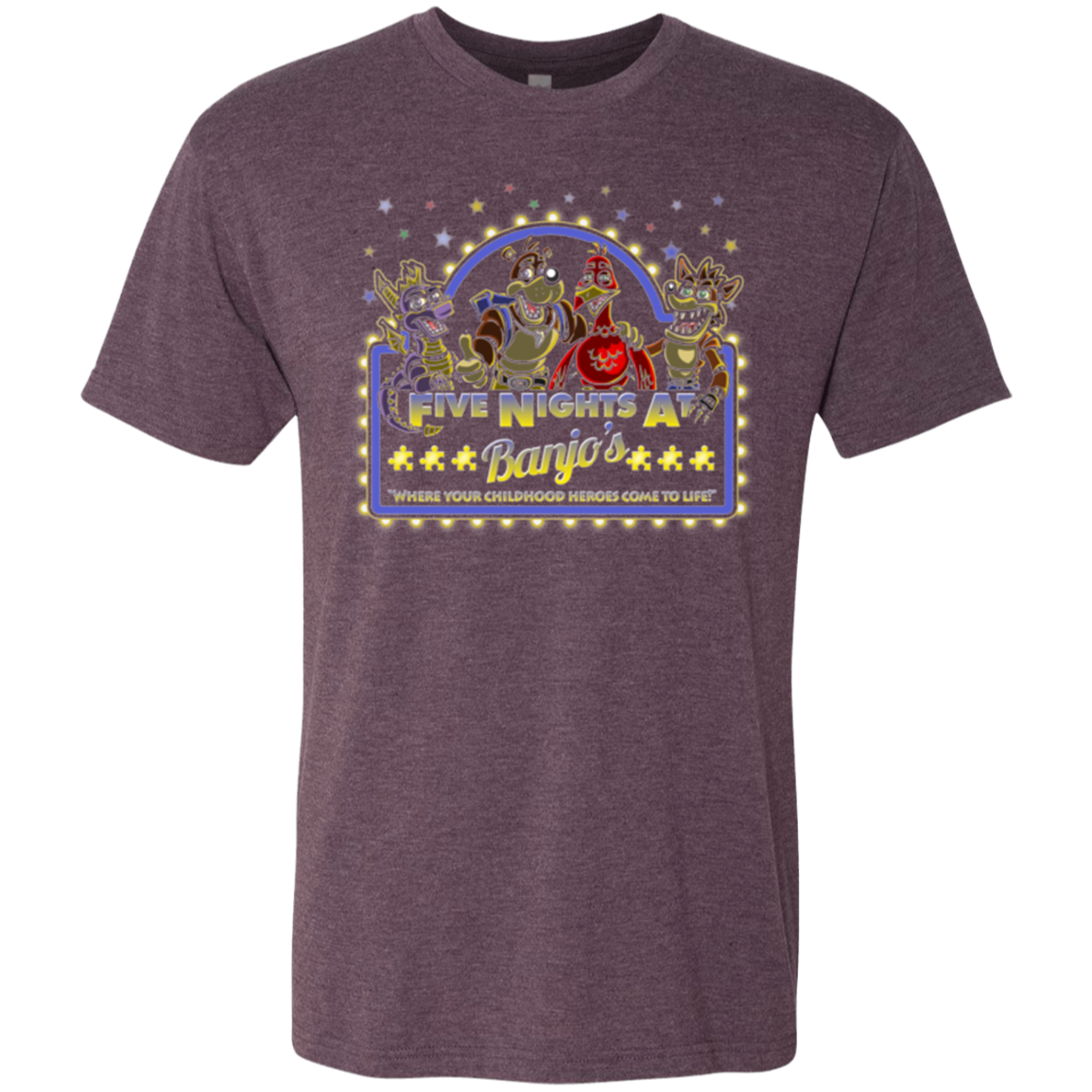 Five Nights at Banjos Men's Triblend T-Shirt