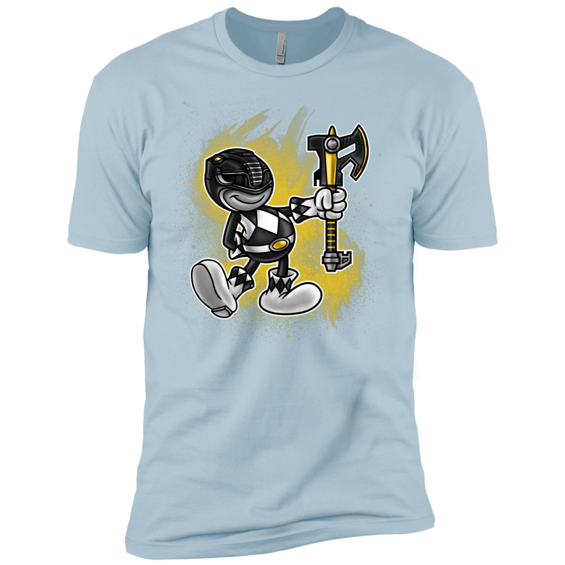 Black Ranger Artwork Boys Premium T-Shirt