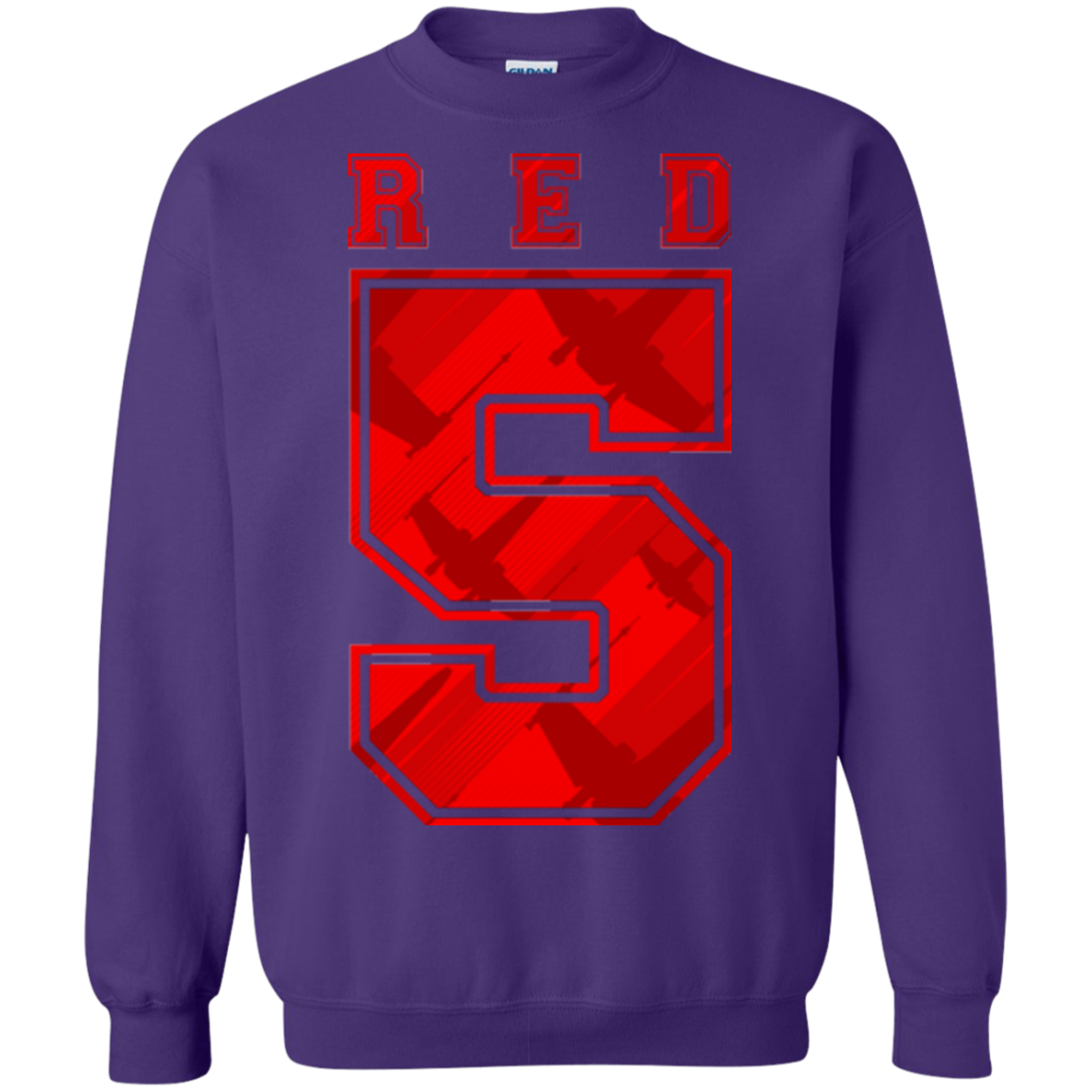 Red 5 Crewneck Sweatshirt