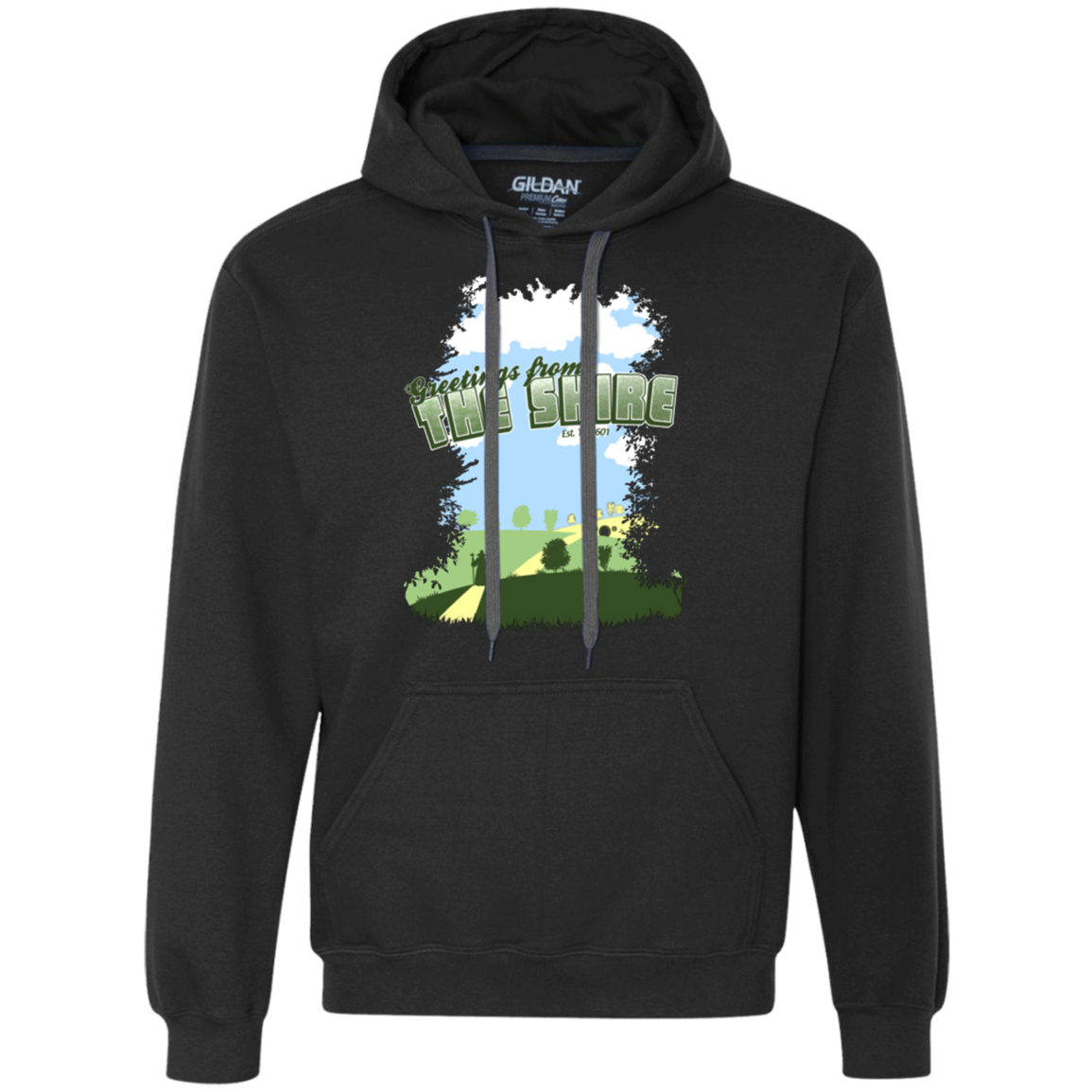 Greetings From Shire Premium Fleece Hoodie
