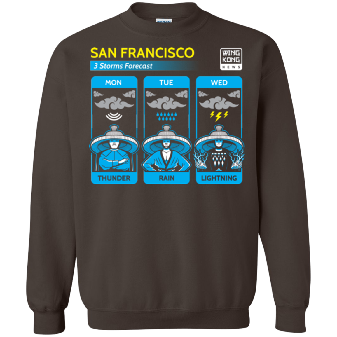 Three Storms Crewneck Sweatshirt