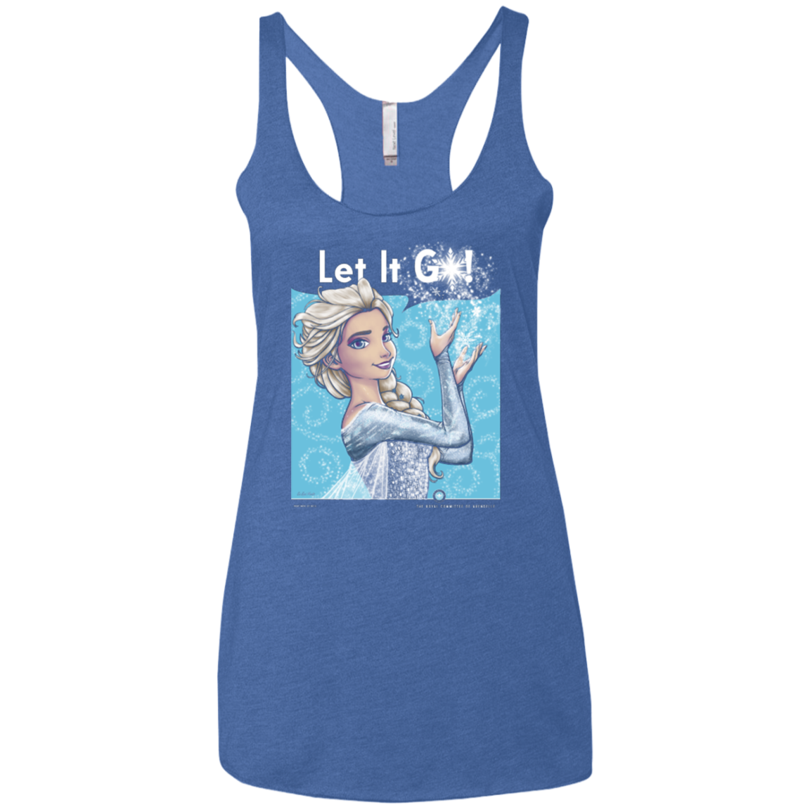 By Royal Decree Women's Triblend Racerback Tank