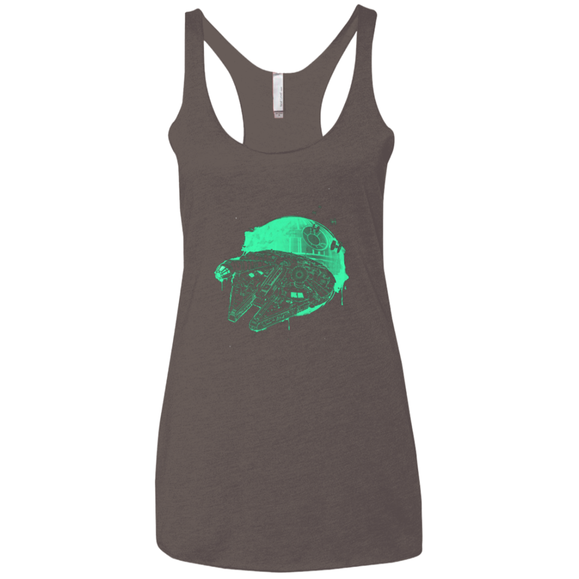 Messy Rescue Women's Triblend Racerback Tank