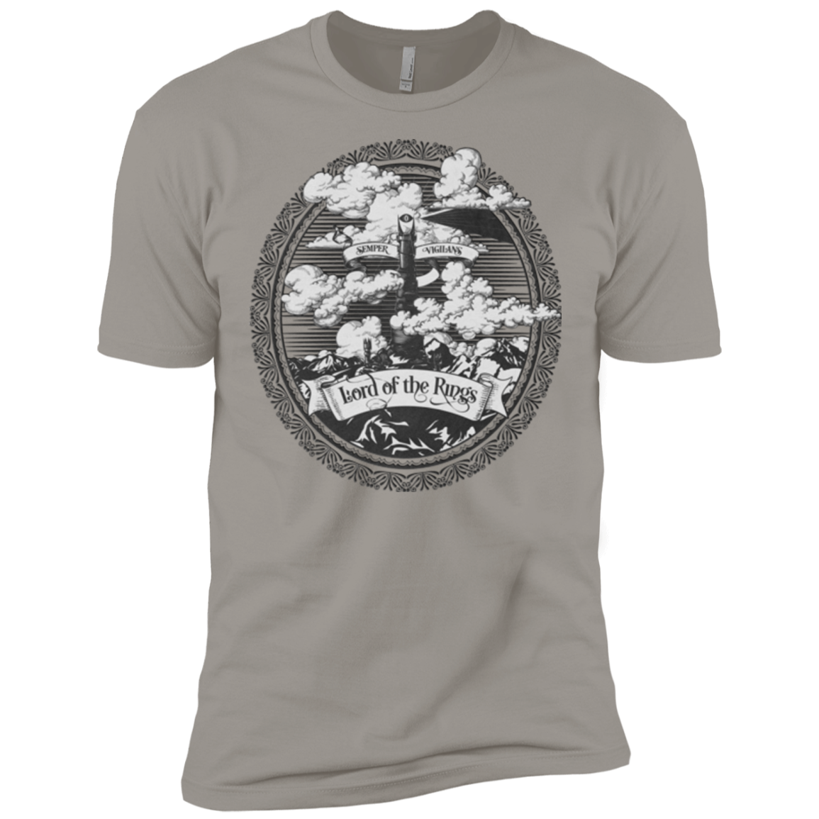 Vintage Mordor Tower Men's Premium T-Shirt