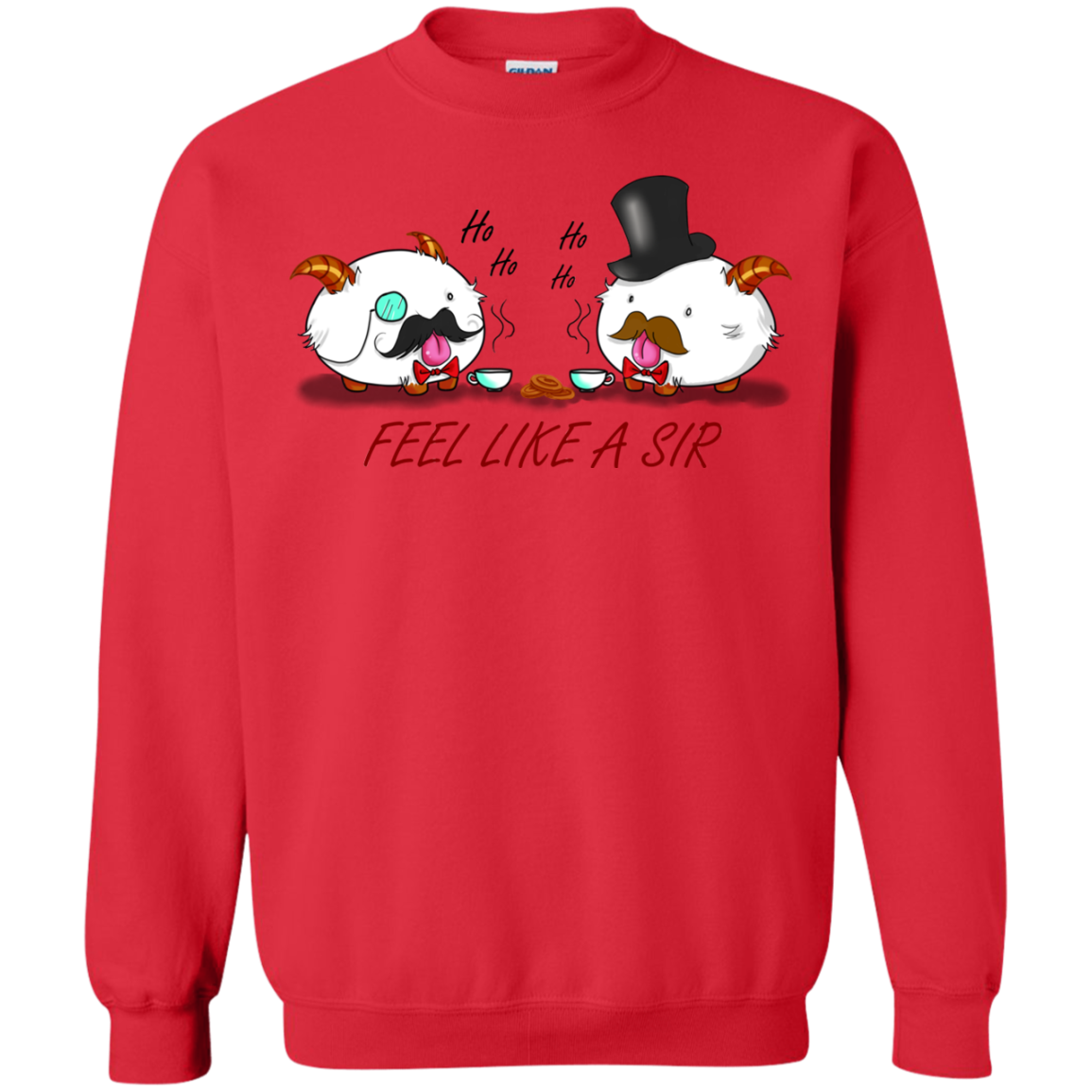 Poros like a sir Crewneck Sweatshirt