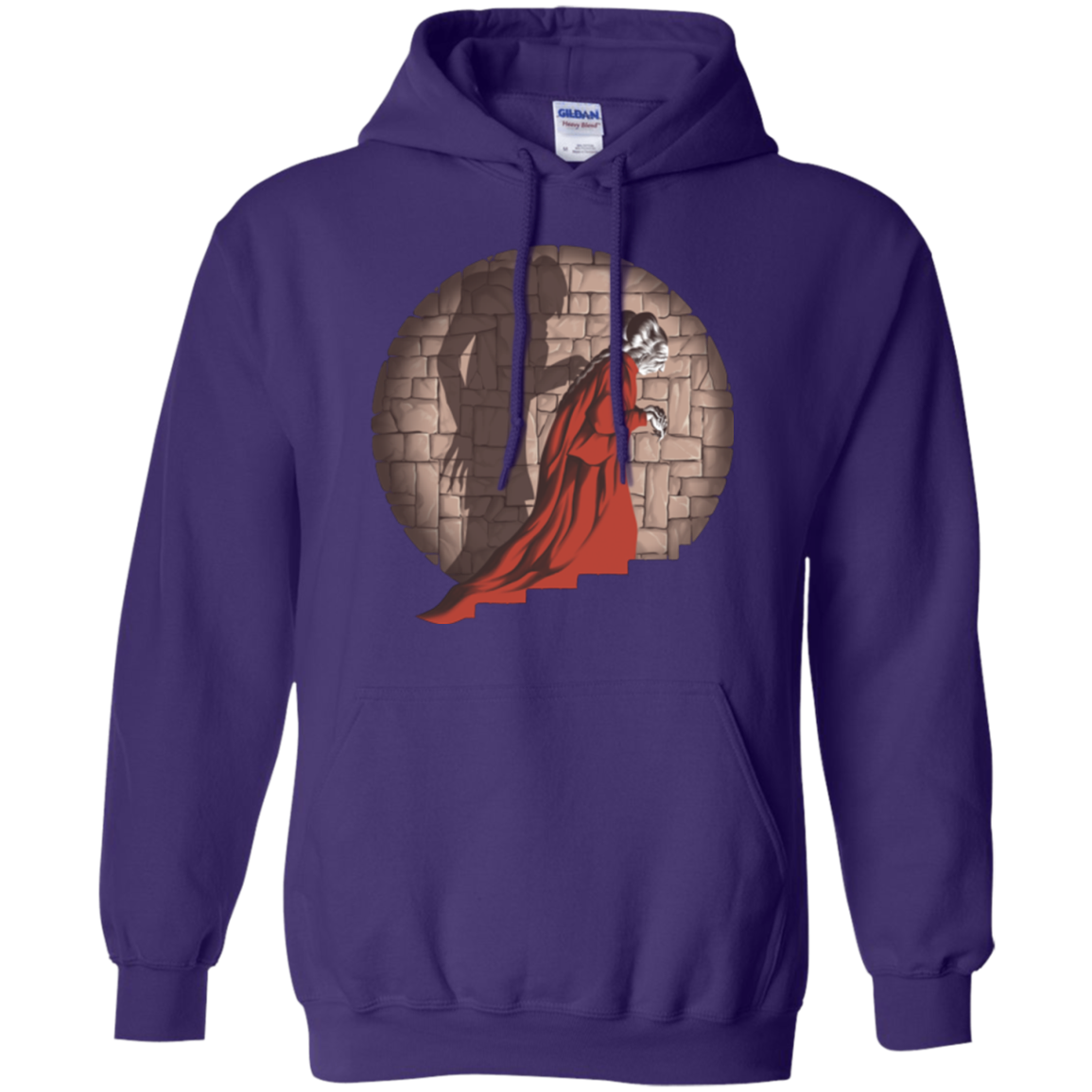 Shadow Mismatch Pullover Hoodie