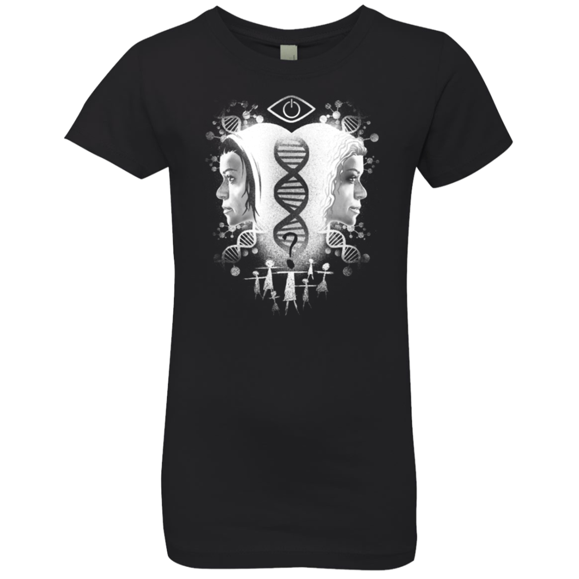 Who Am I Girls Premium T-Shirt