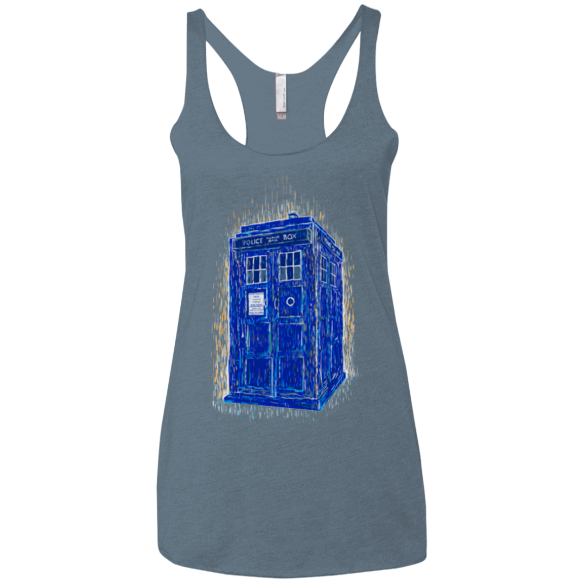 Woodcutardis Women's Triblend Racerback Tank