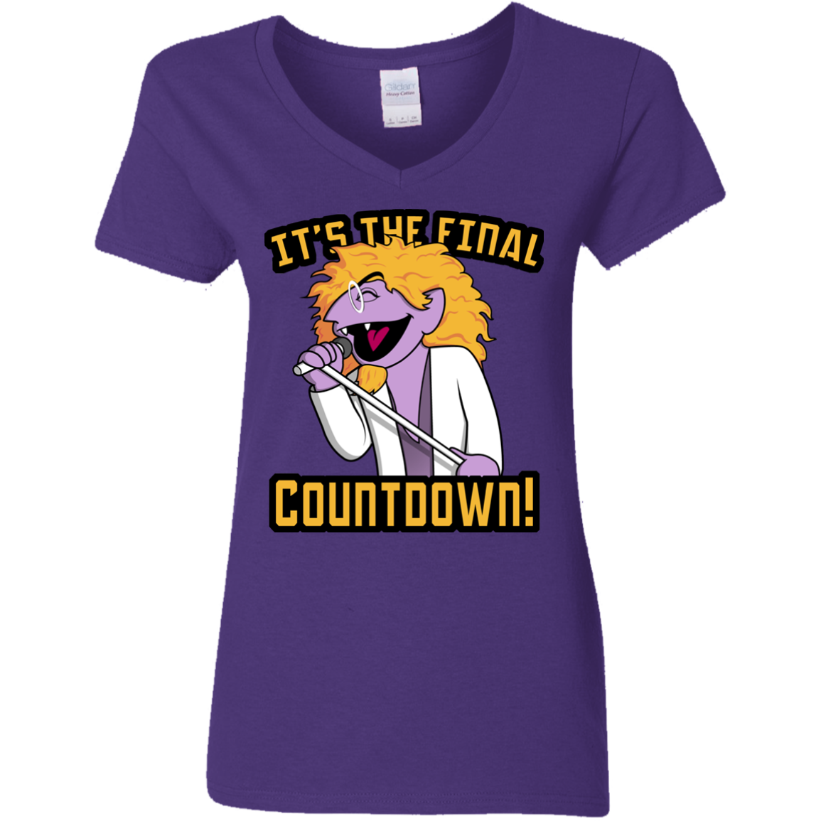 The Final Countdown Women's V-Neck T-Shirt
