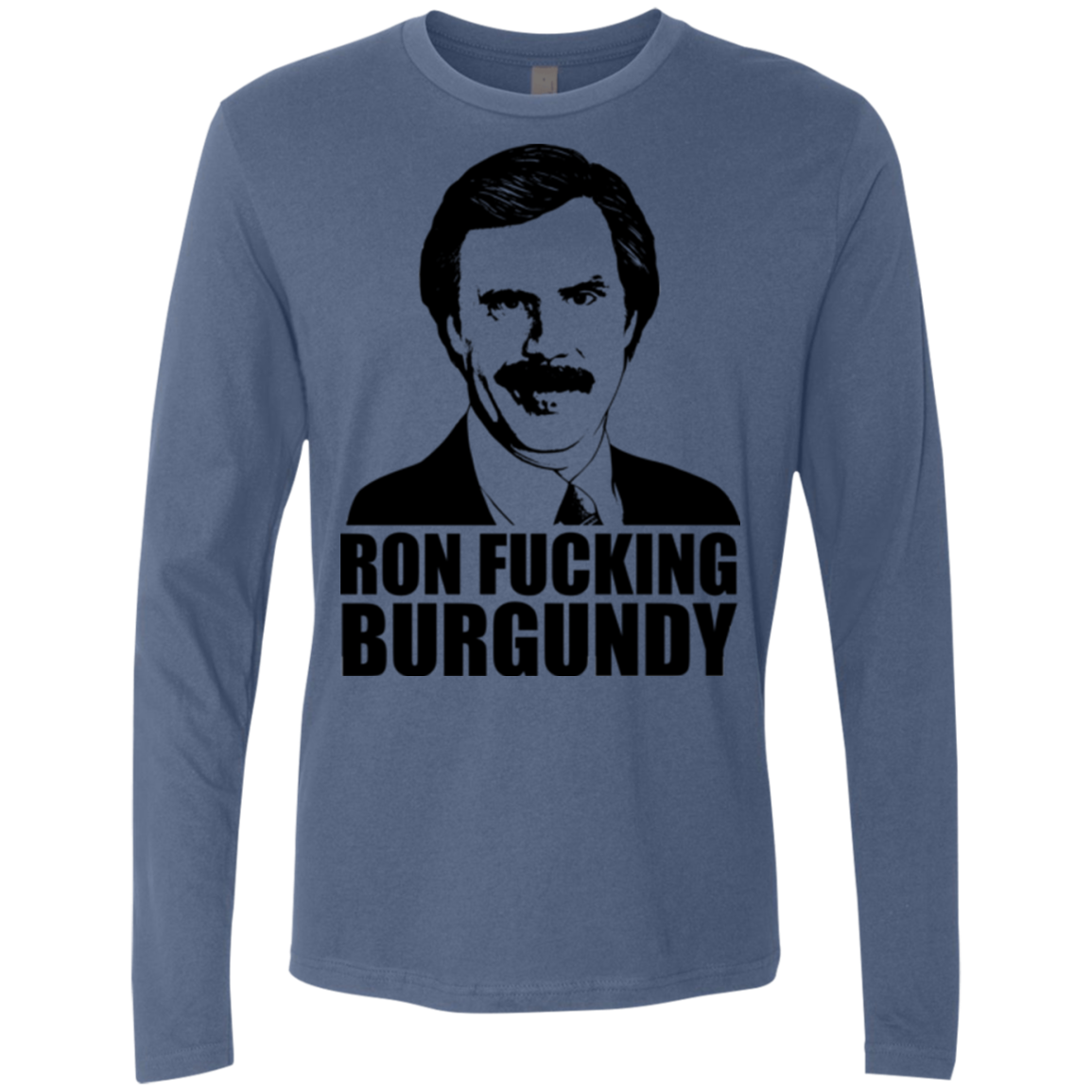 Ron Fucking Burgundy Men's Premium Long Sleeve