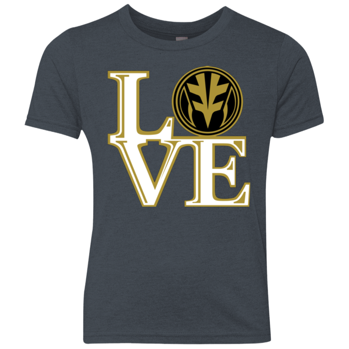 White Ranger LOVE Youth Triblend T-Shirt