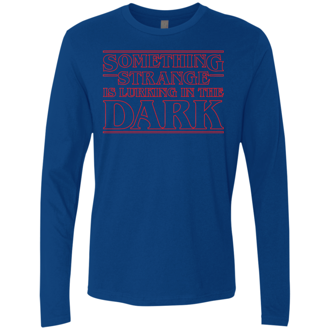 Something Strange Men's Premium Long Sleeve