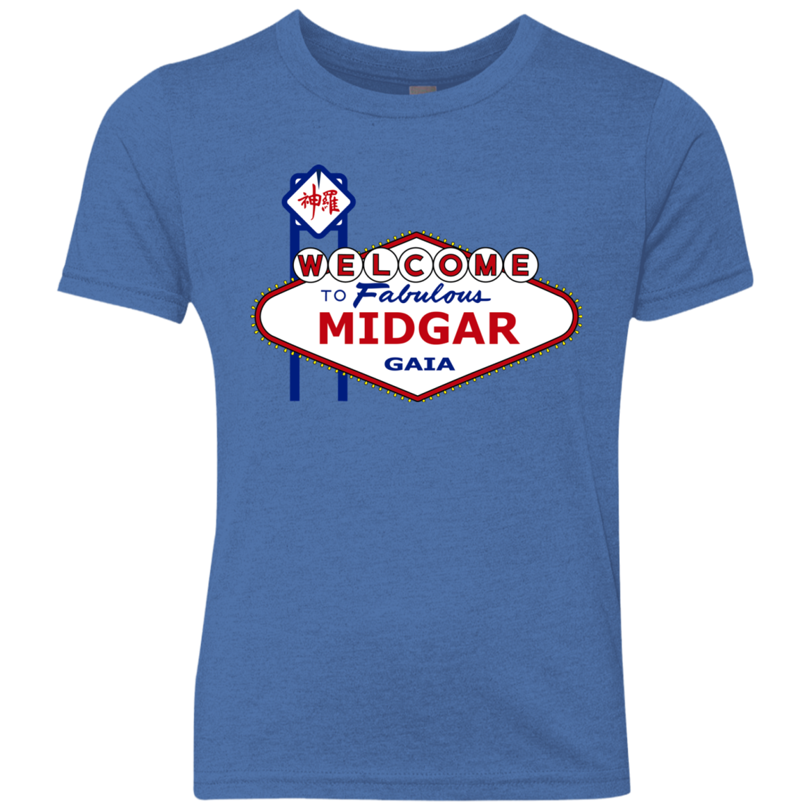 Viva Midgar Youth Triblend T-Shirt