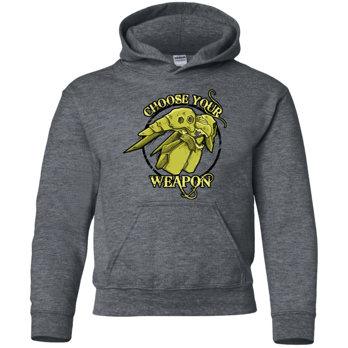 CHOOSE YOUR WEAPON Youth Hoodie