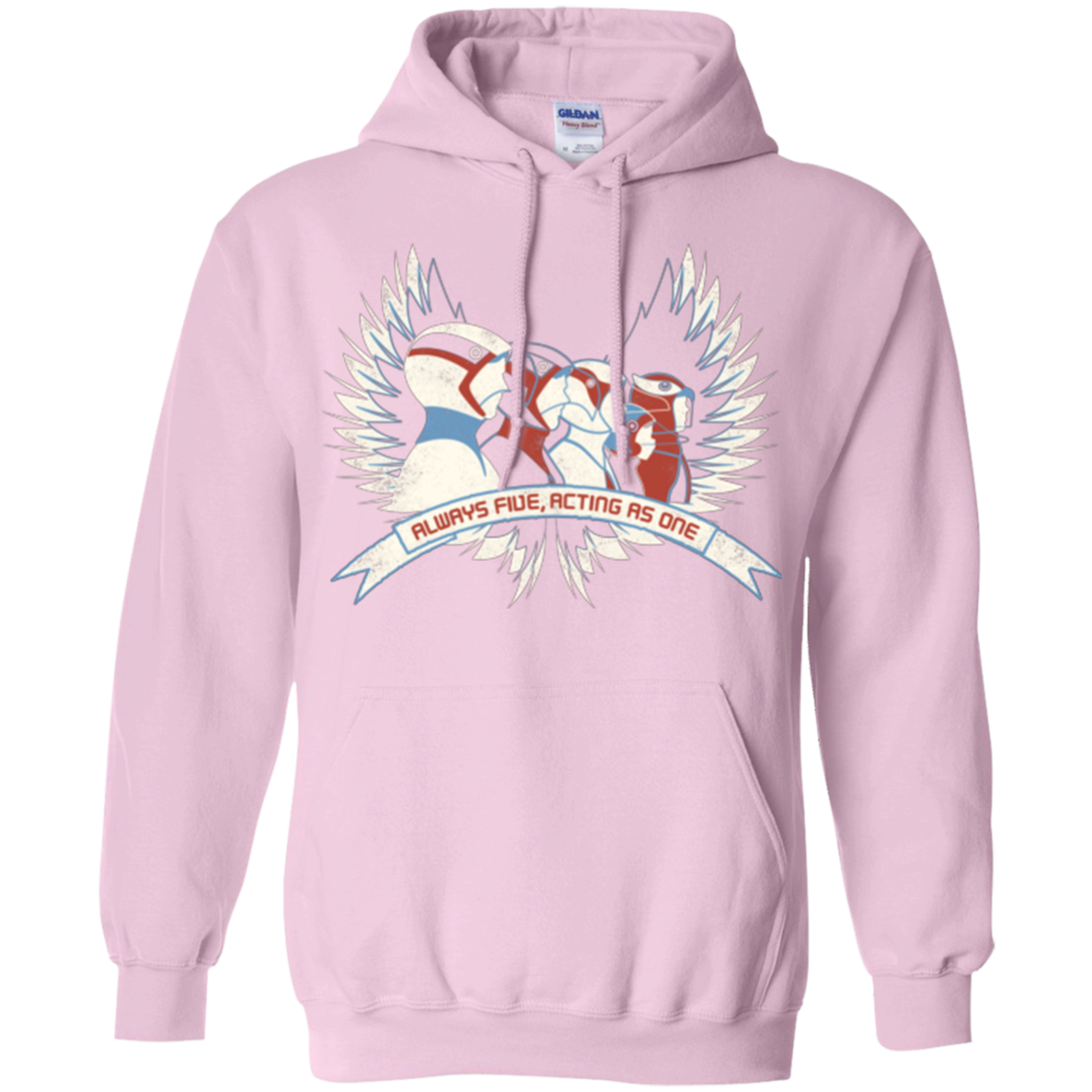 Always Five Acting As One Pullover Hoodie