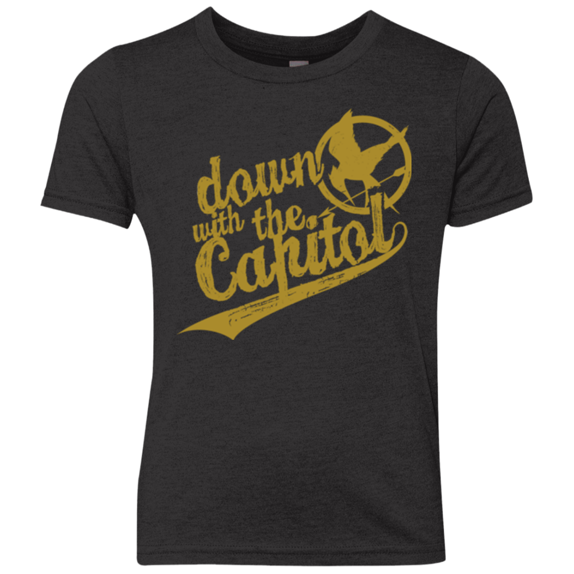 Down with the Capitol Youth Triblend T-Shirt