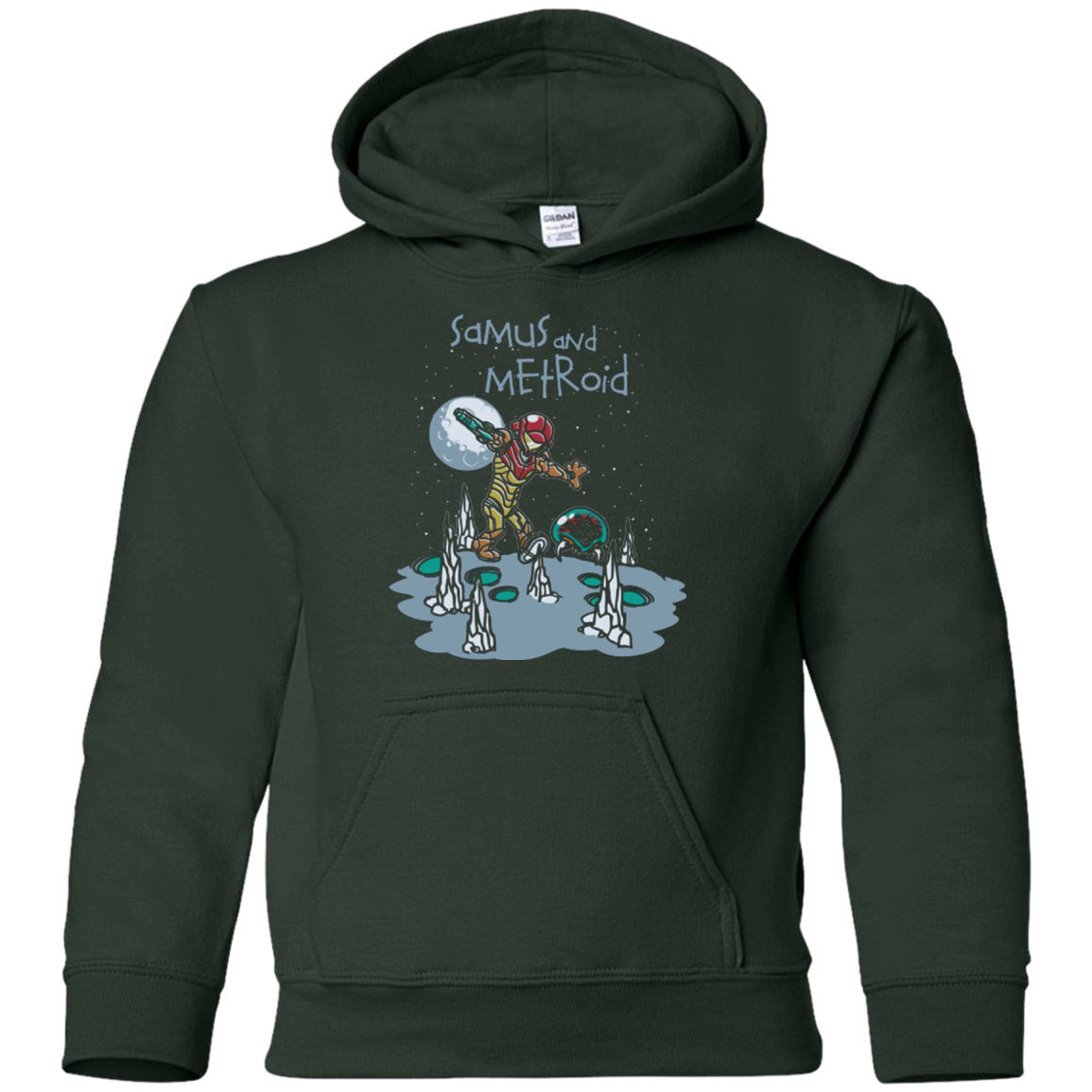 Samus and Metroid Youth Hoodie