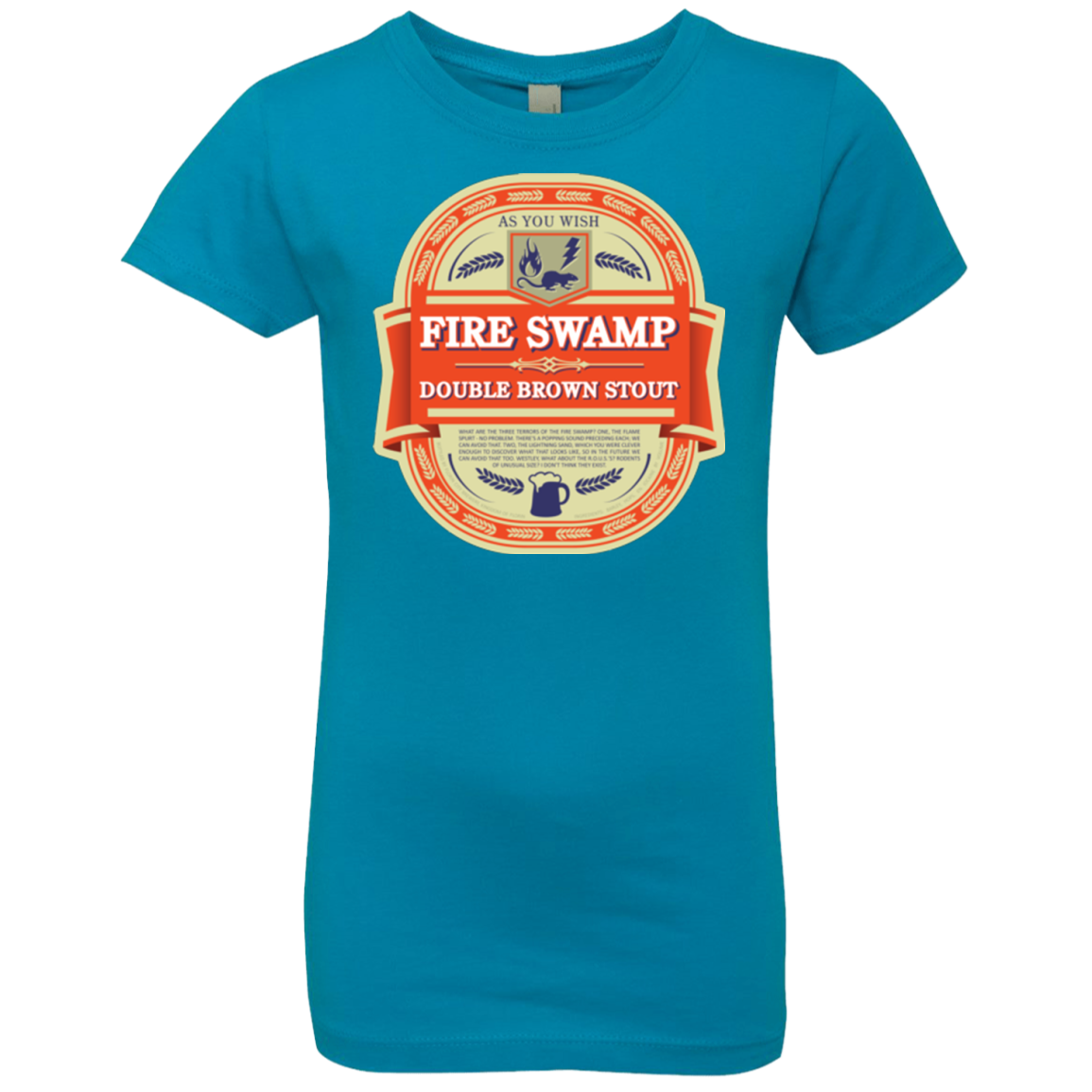 Fire Swamp Ale Girls Premium T-Shirt