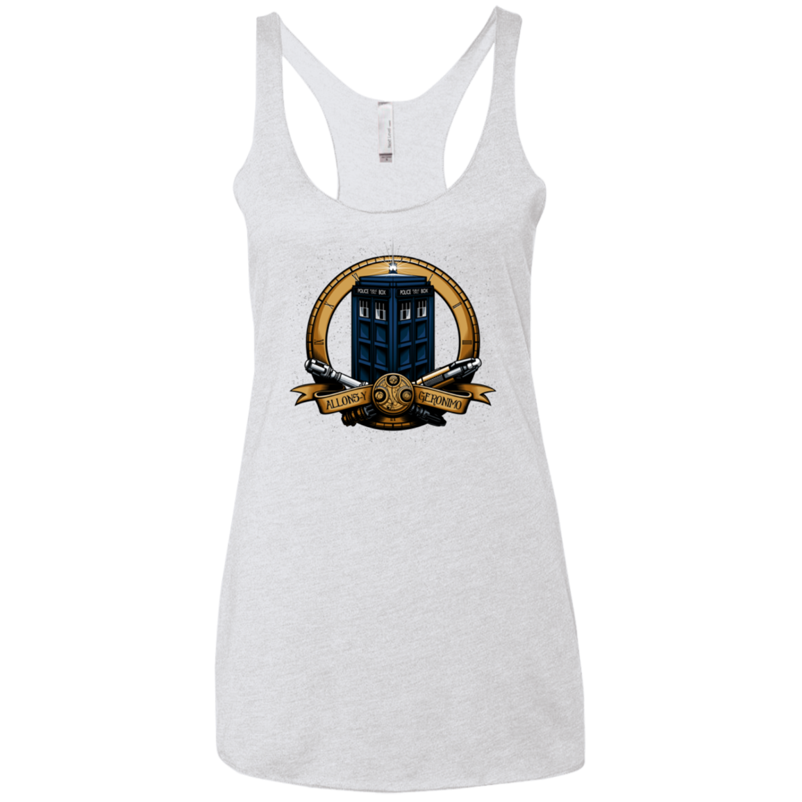 The Day of the Doctor Women's Triblend Racerback Tank