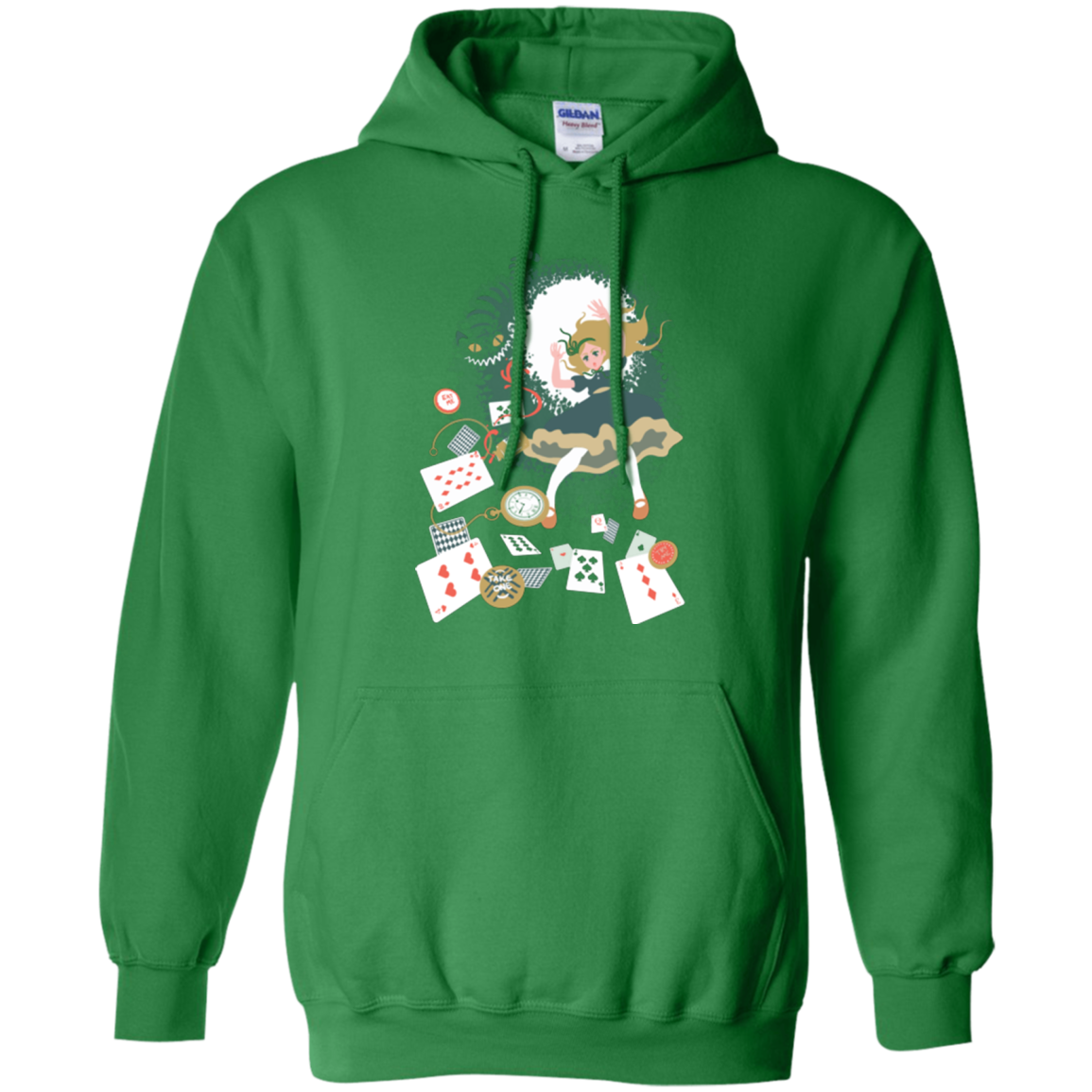 Down the rabbit hole Pullover Hoodie