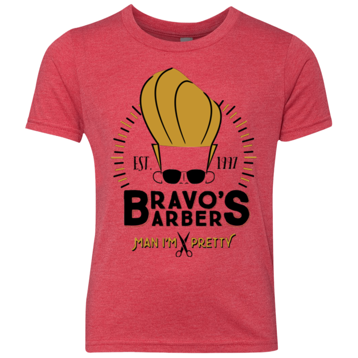 Bravos Barbers Youth Triblend T-Shirt