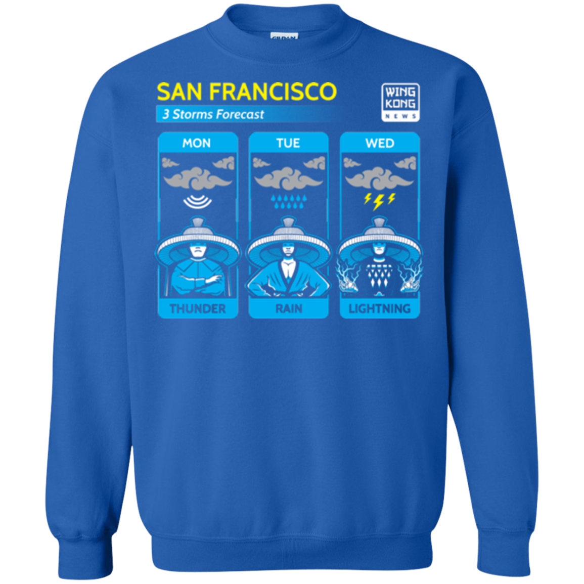 Three Storms Crewneck Sweatshirt