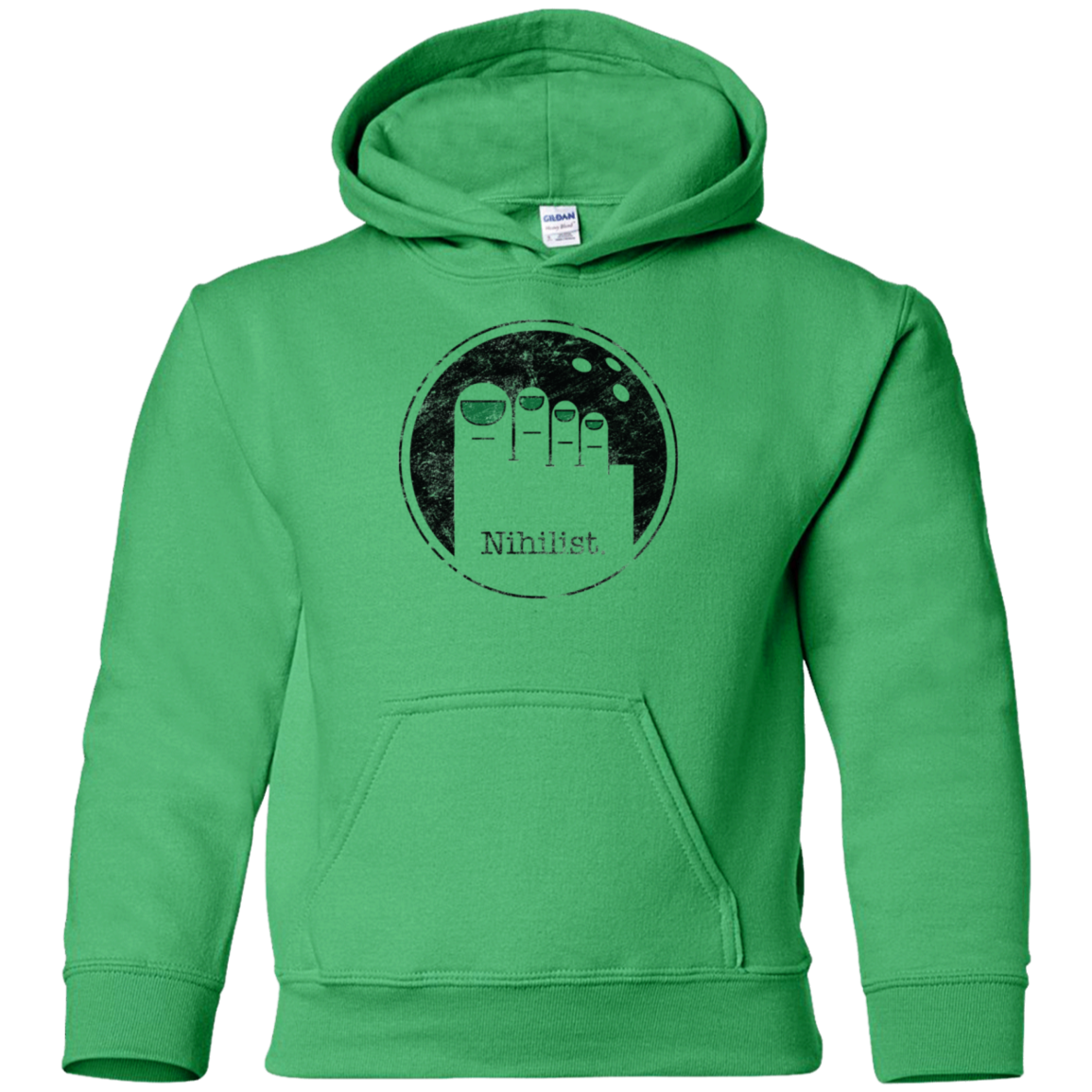 Minimalist Nihilist Youth Hoodie