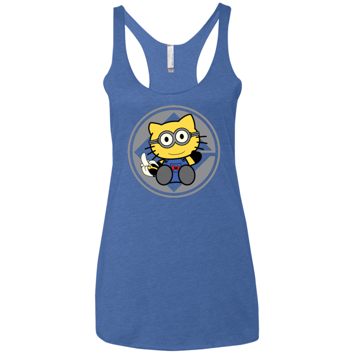 Hello Banana Women's Triblend Racerback Tank