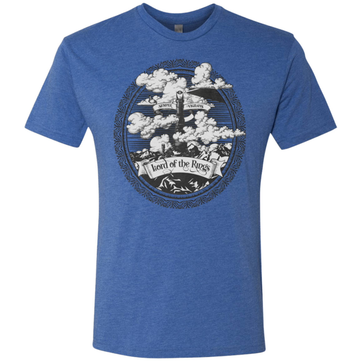 Vintage Mordor Tower Men's Triblend T-Shirt