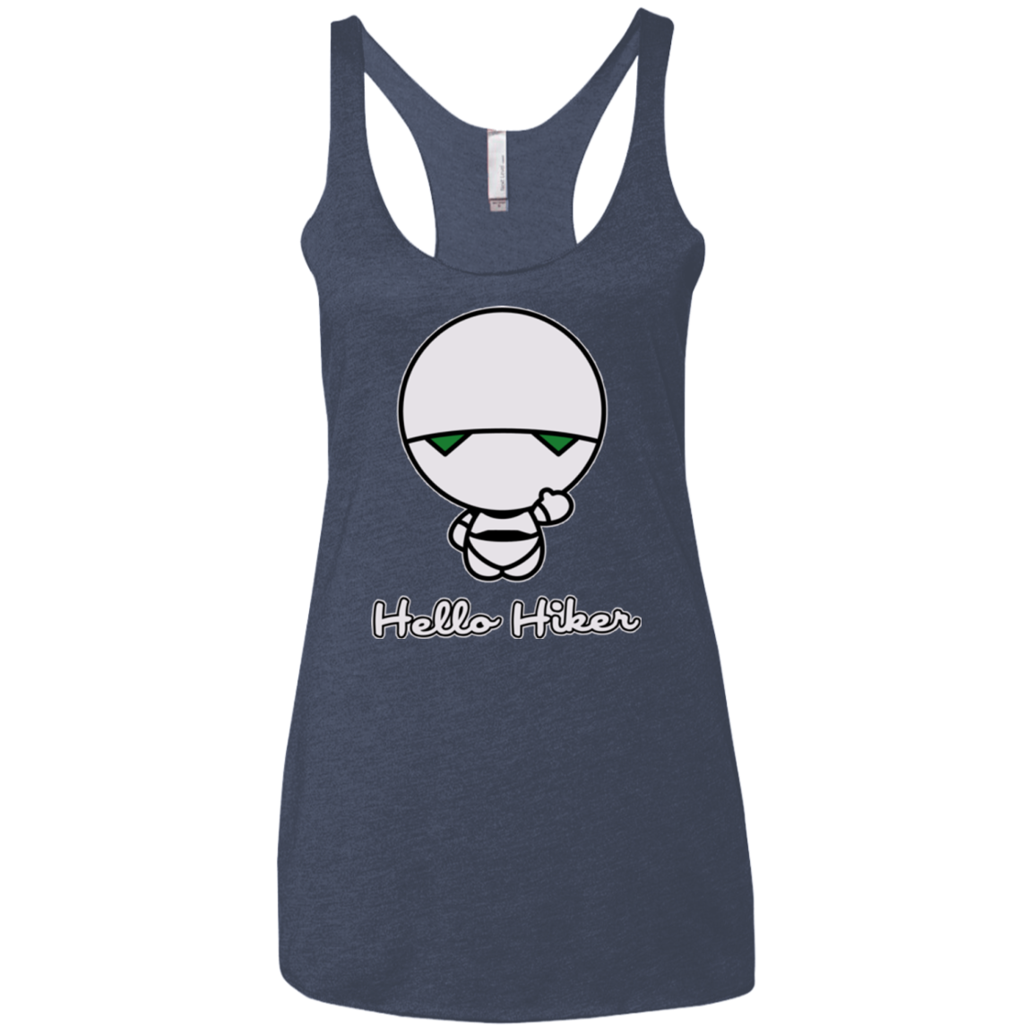 Hello Hiker Women's Triblend Racerback Tank