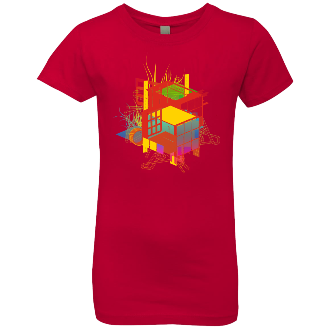 Rubik's Building Girls Premium T-Shirt