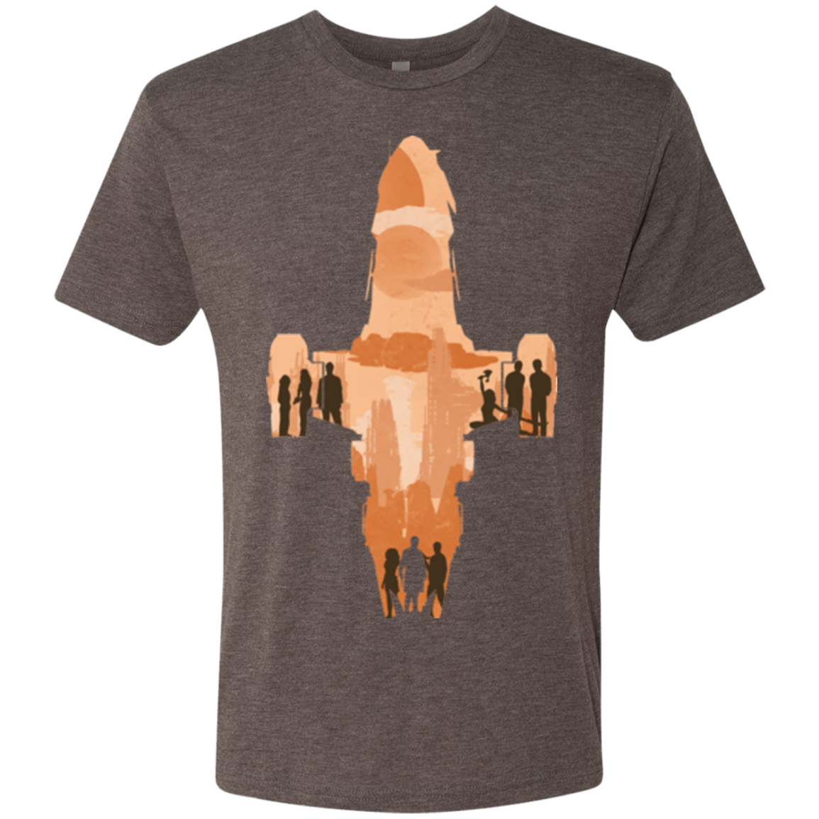 The Shiny Ship Men's Triblend T-Shirt