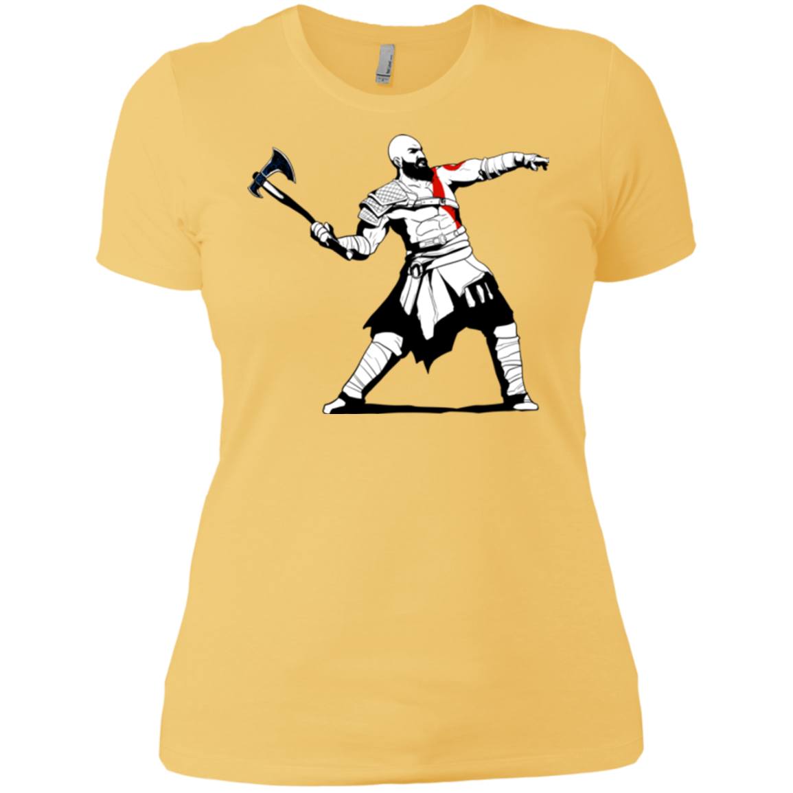Kratos Banksy Women's Premium T-Shirt