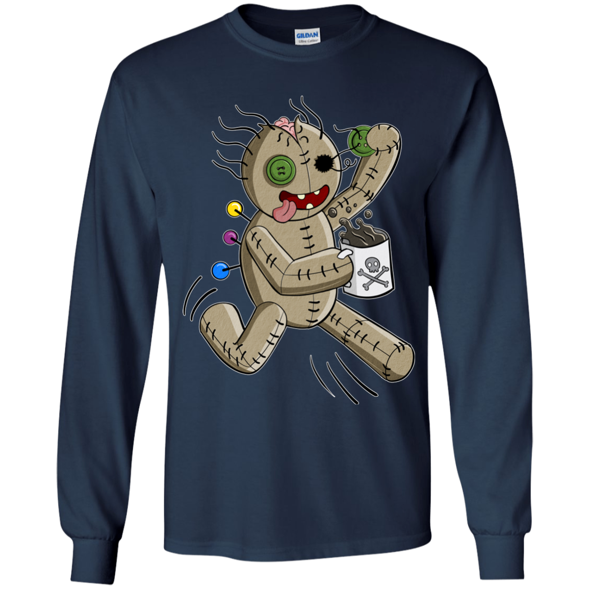 Voodoo Coffee Runner Youth Long Sleeve T-Shirt