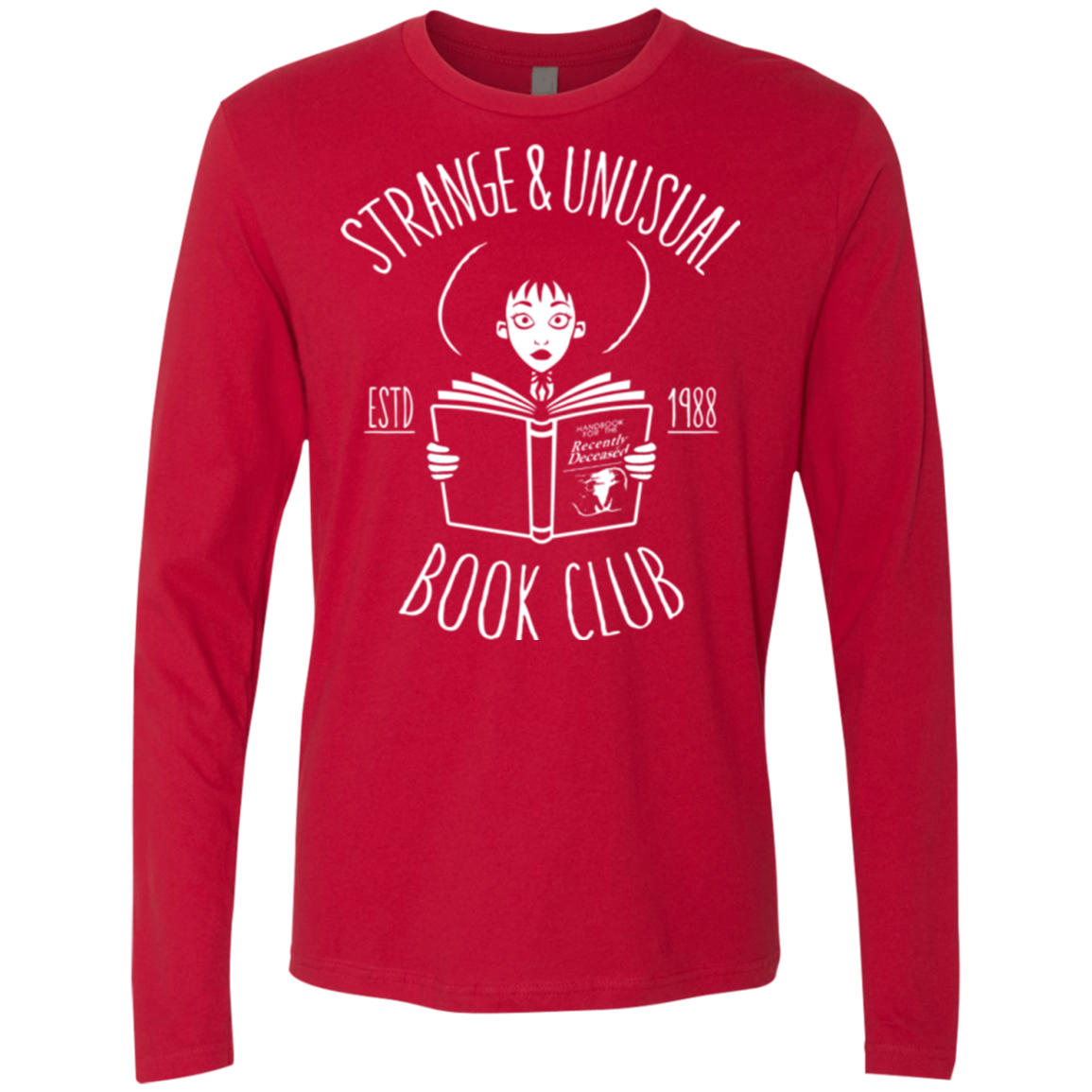 Unusual Book Club Men's Premium Long Sleeve