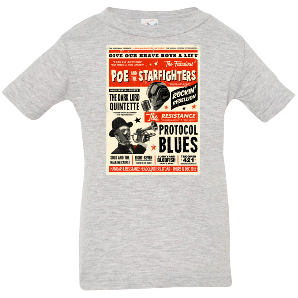 Poe and The Starfighters Infant PremiumT-Shirt