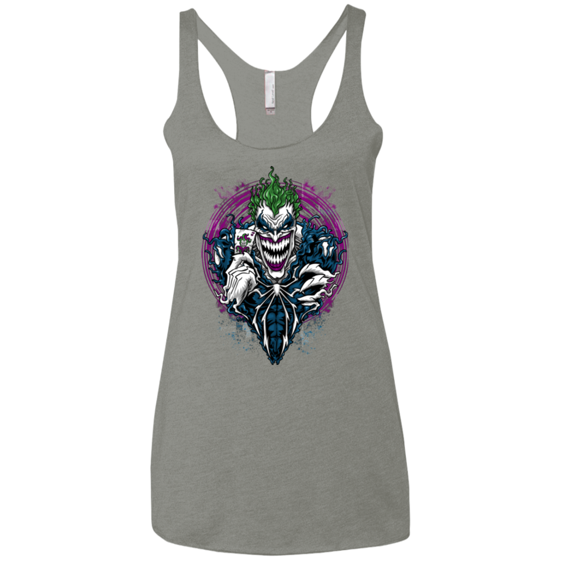 Venomous Joke Women's Triblend Racerback Tank