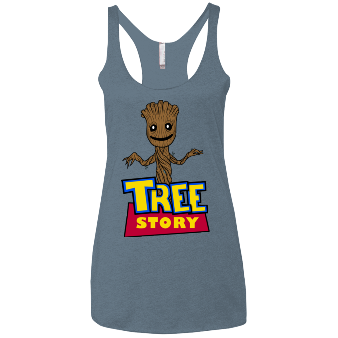 TREE STORY Women's Triblend Racerback Tank