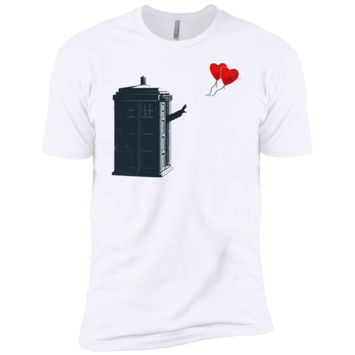 Dr Banksy Heart Balloon Boys Premium T-Shirt