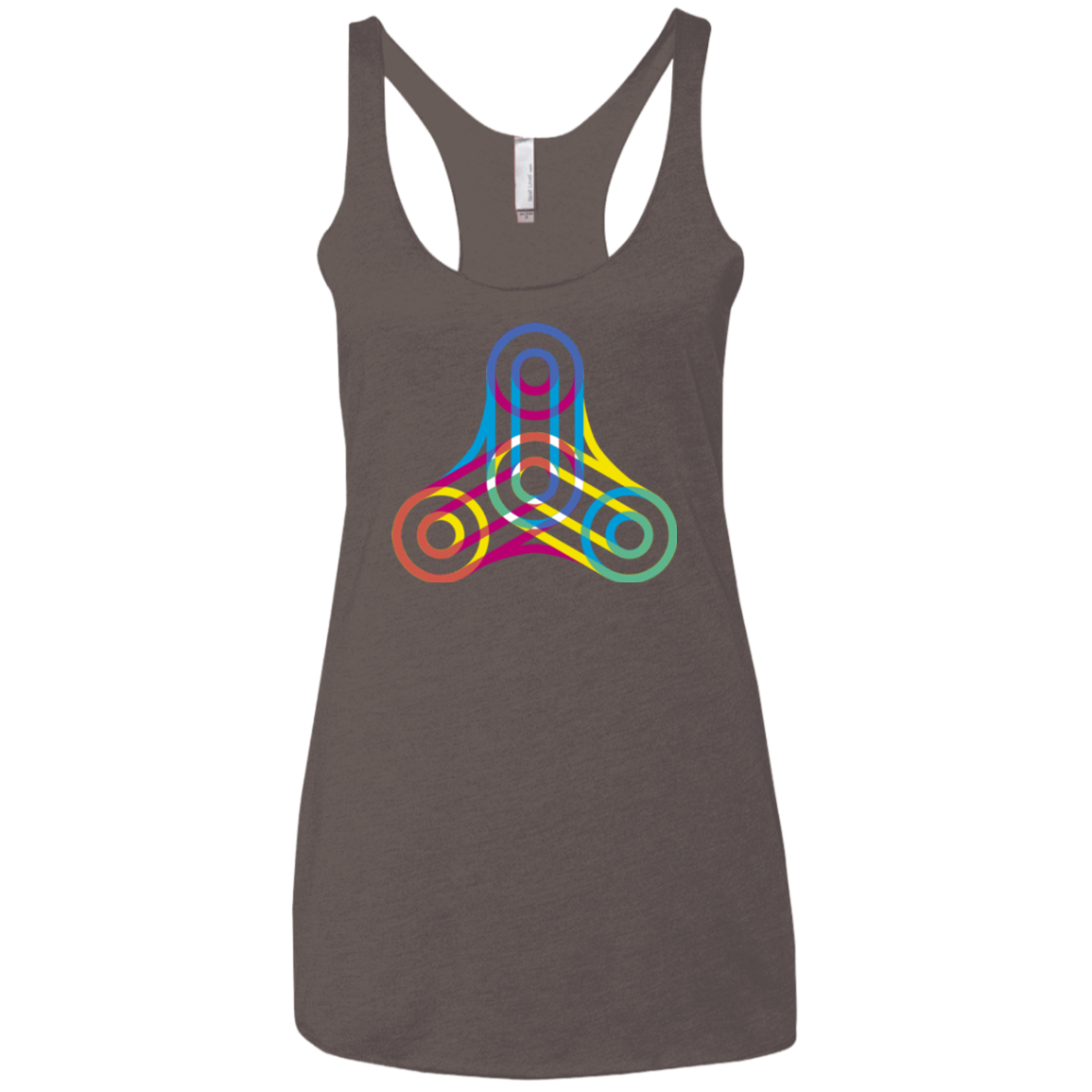 Never Win Women's Triblend Racerback Tank