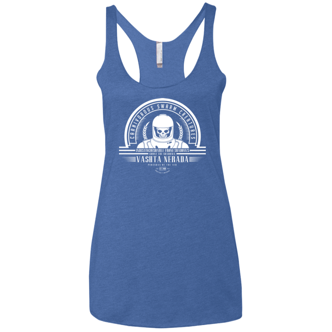 Who Villains Women's Triblend Racerback Tank